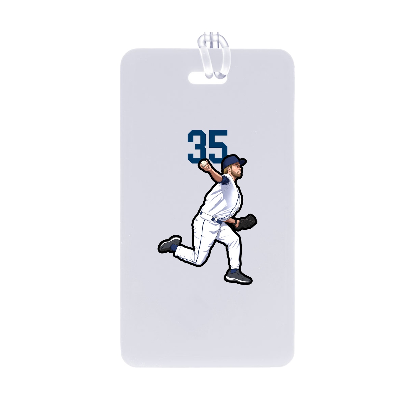 Bag Tag — Number Top in Classic