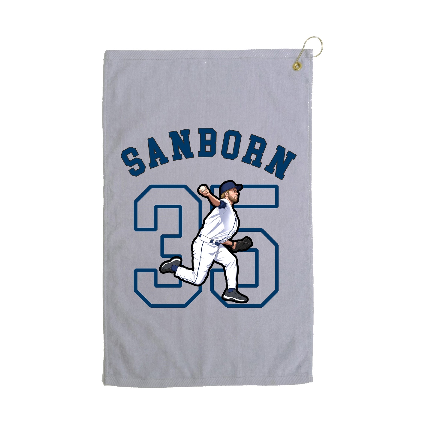 Golf Towel — Shirsey Arch in Grey