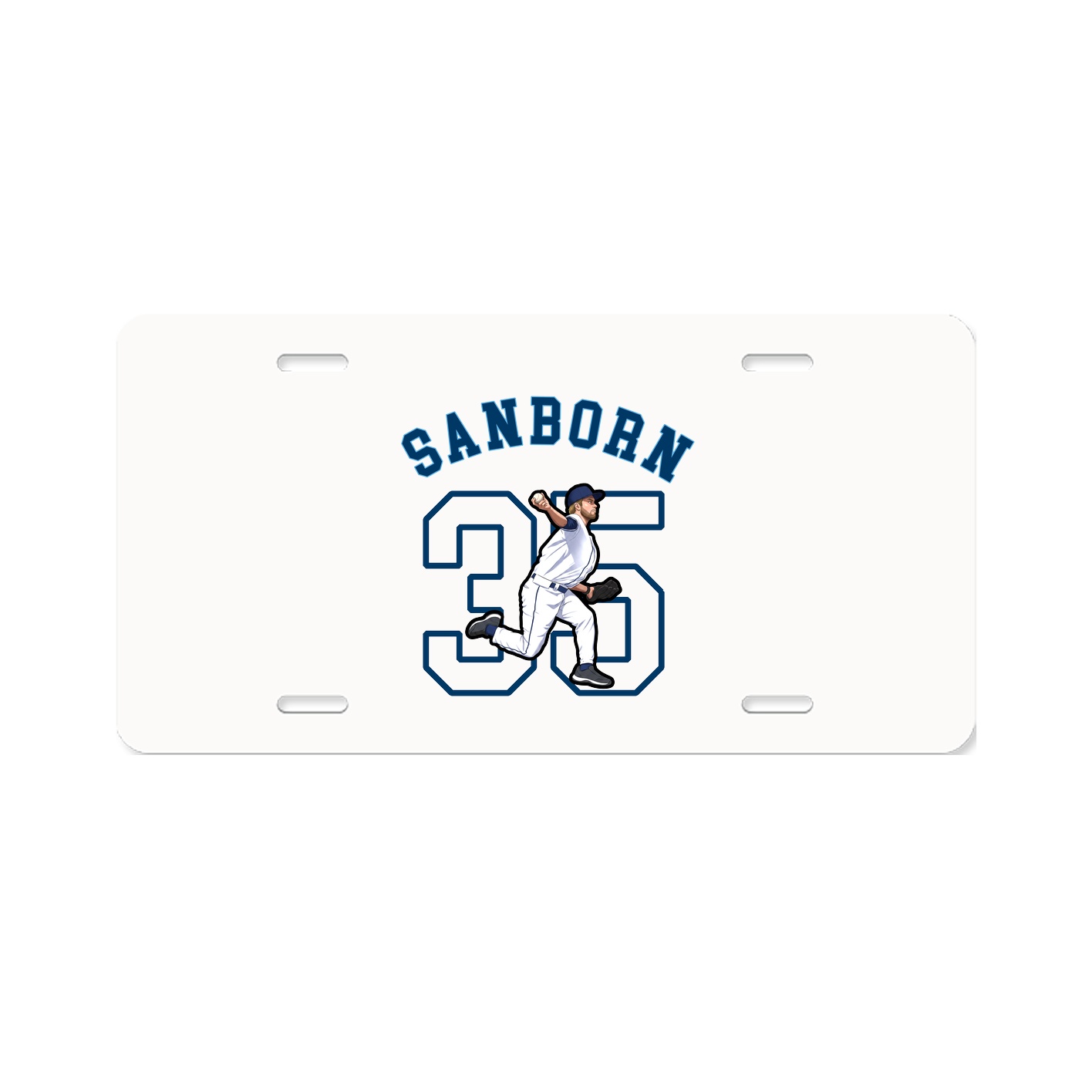 License Plate — Shirsey Arch in Classic