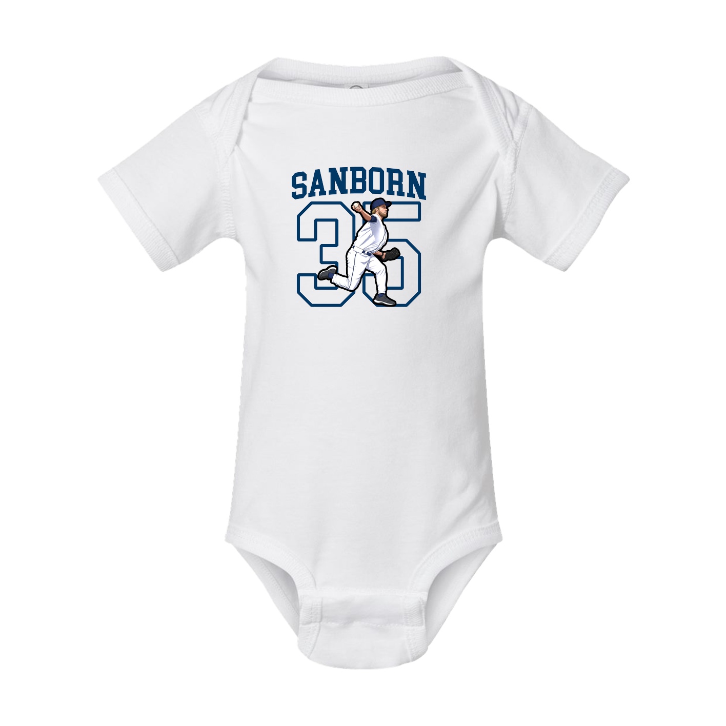 Baby Onesie — Shirsey in White