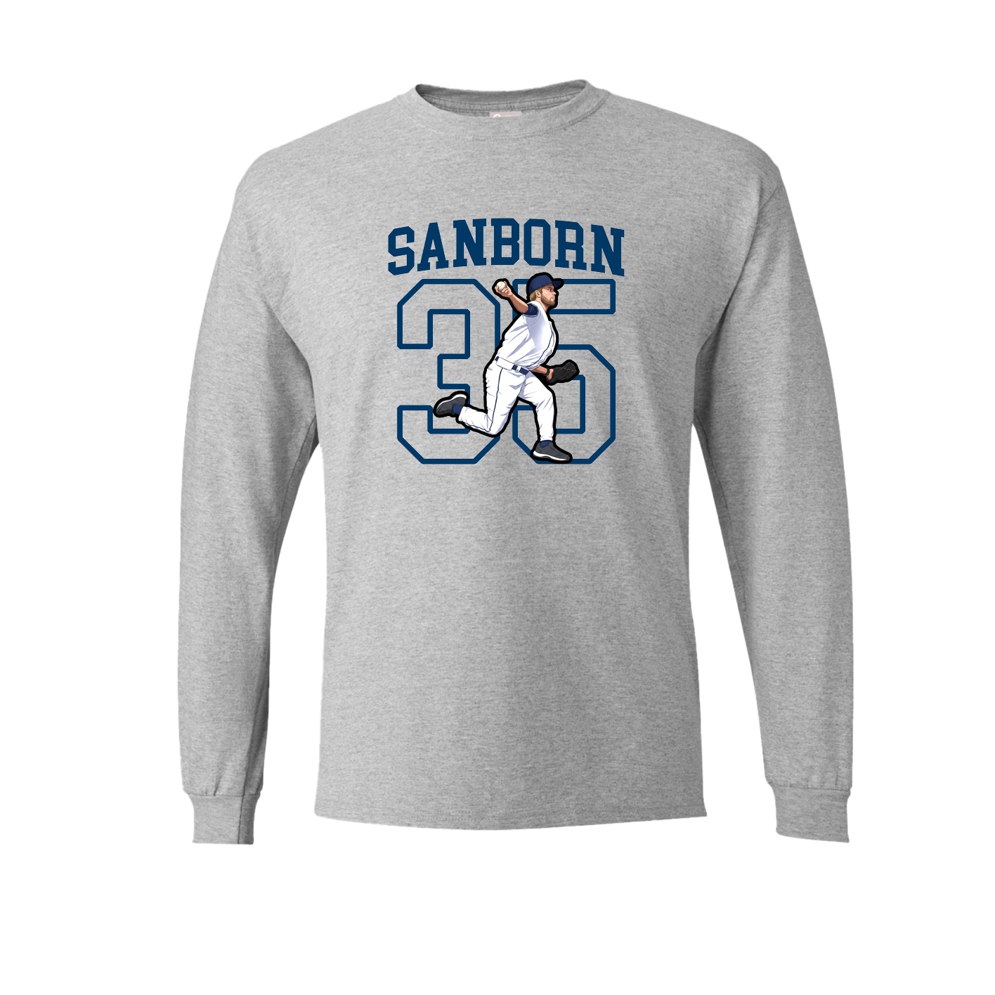 Long Sleeve Tee — Shirsey in Grey
