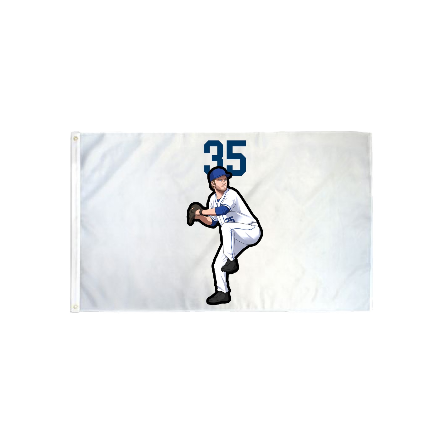 3x5 Flag — Number Top in Classic