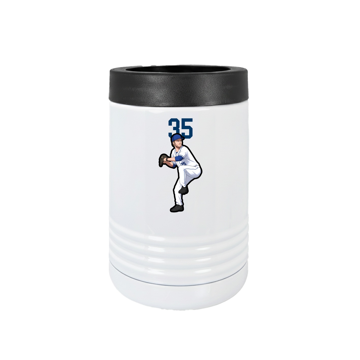 Beverage Holder — Number Top in White