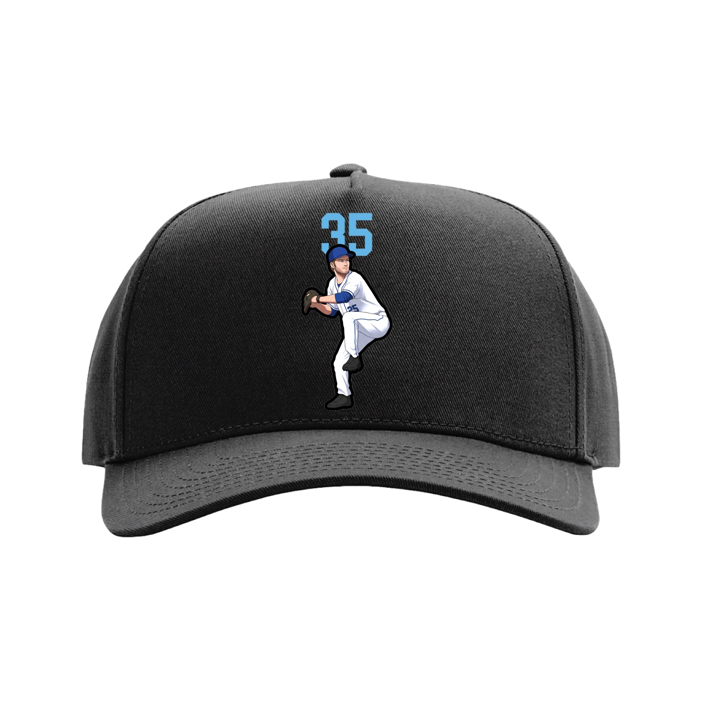 Full Fabric Five-Panel Champ Cap