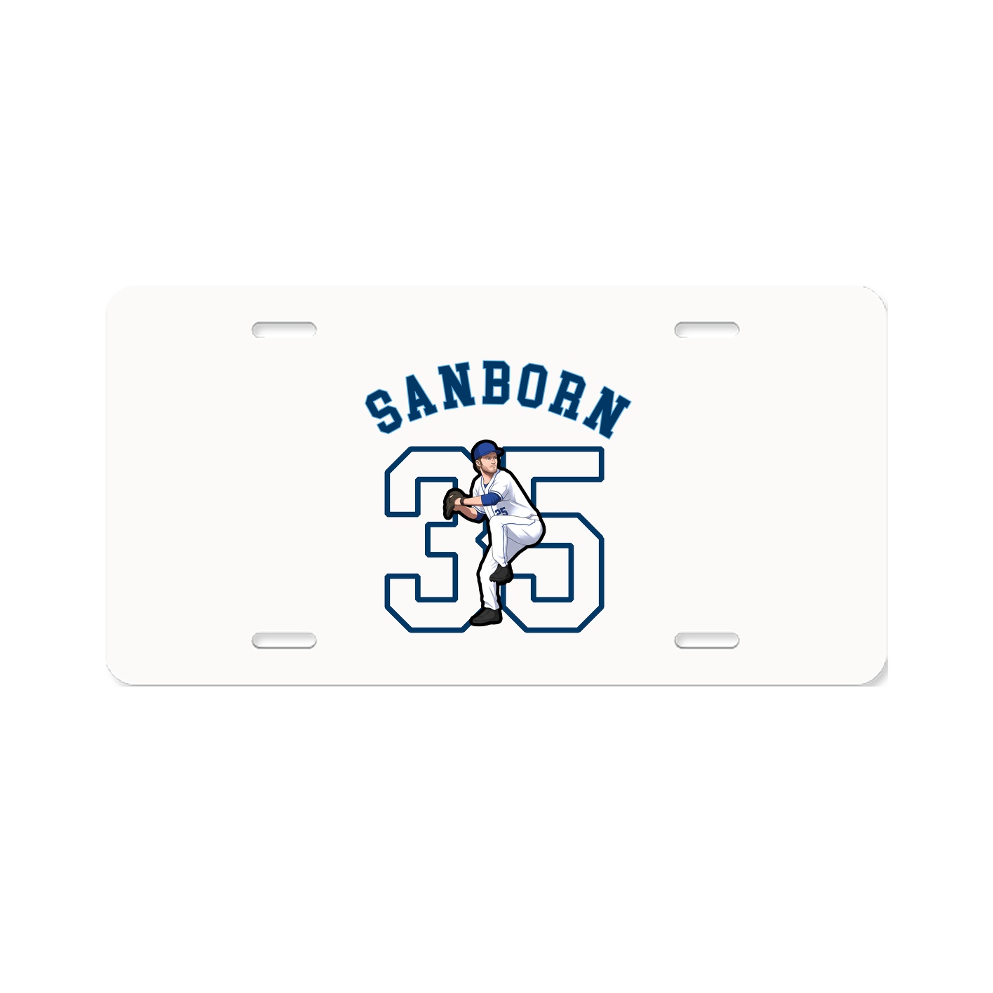 License Plate — Shirsey Arch in Classic