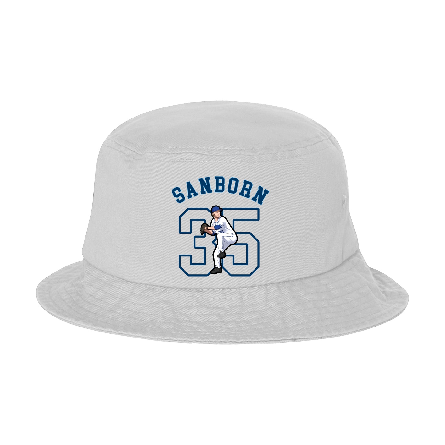 Bucket Cap — Shirsey Arch in White