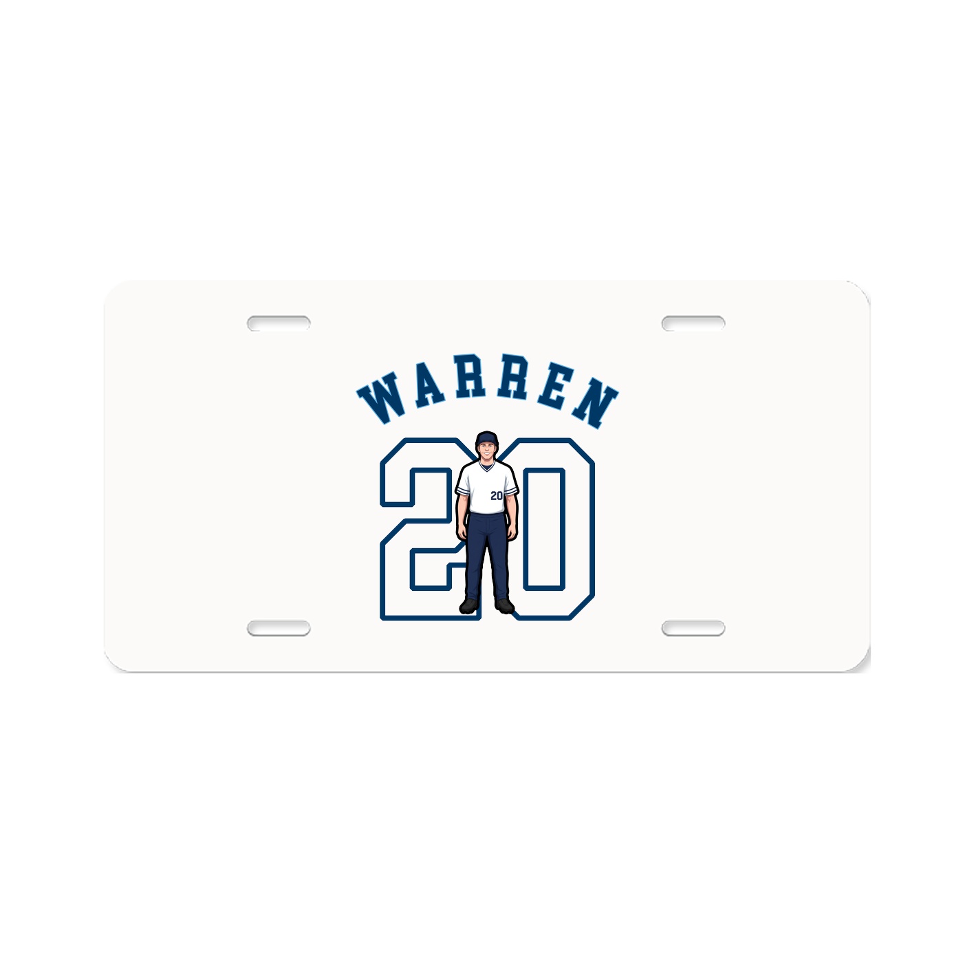 License Plate — Shirsey Arch in Classic