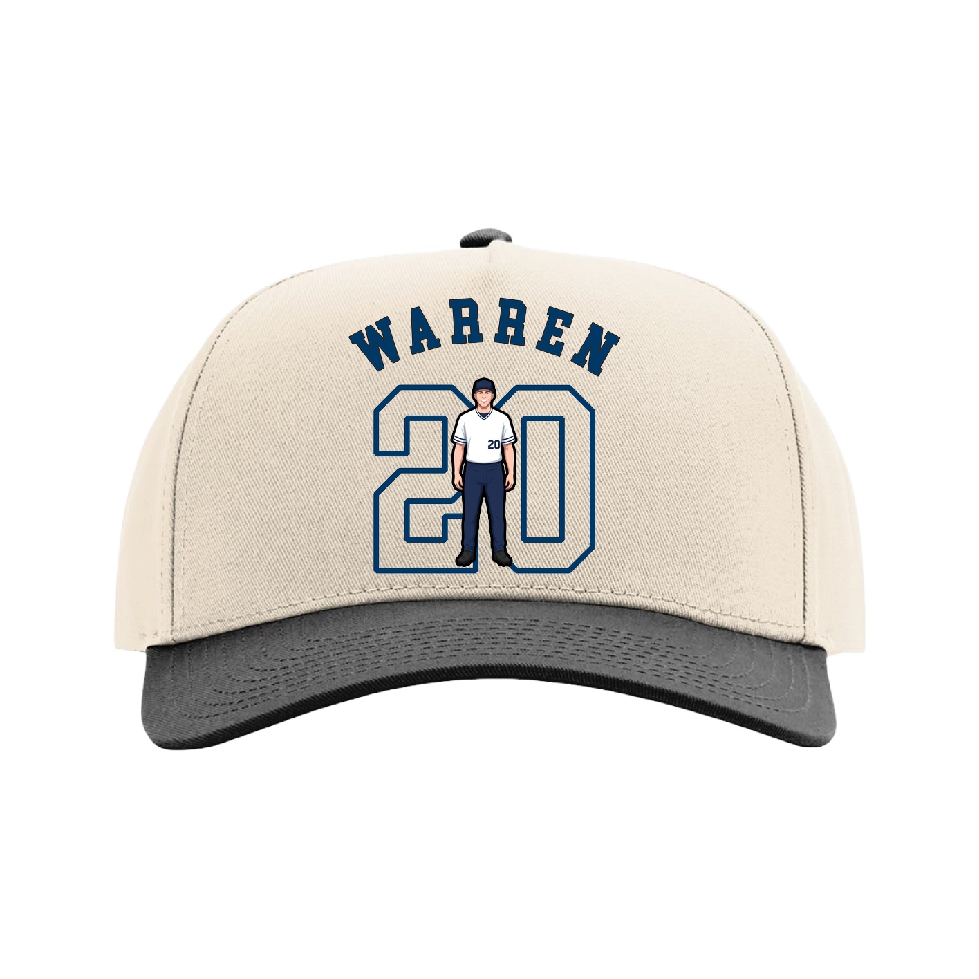 Full Fabric Five-Panel Champ Cap