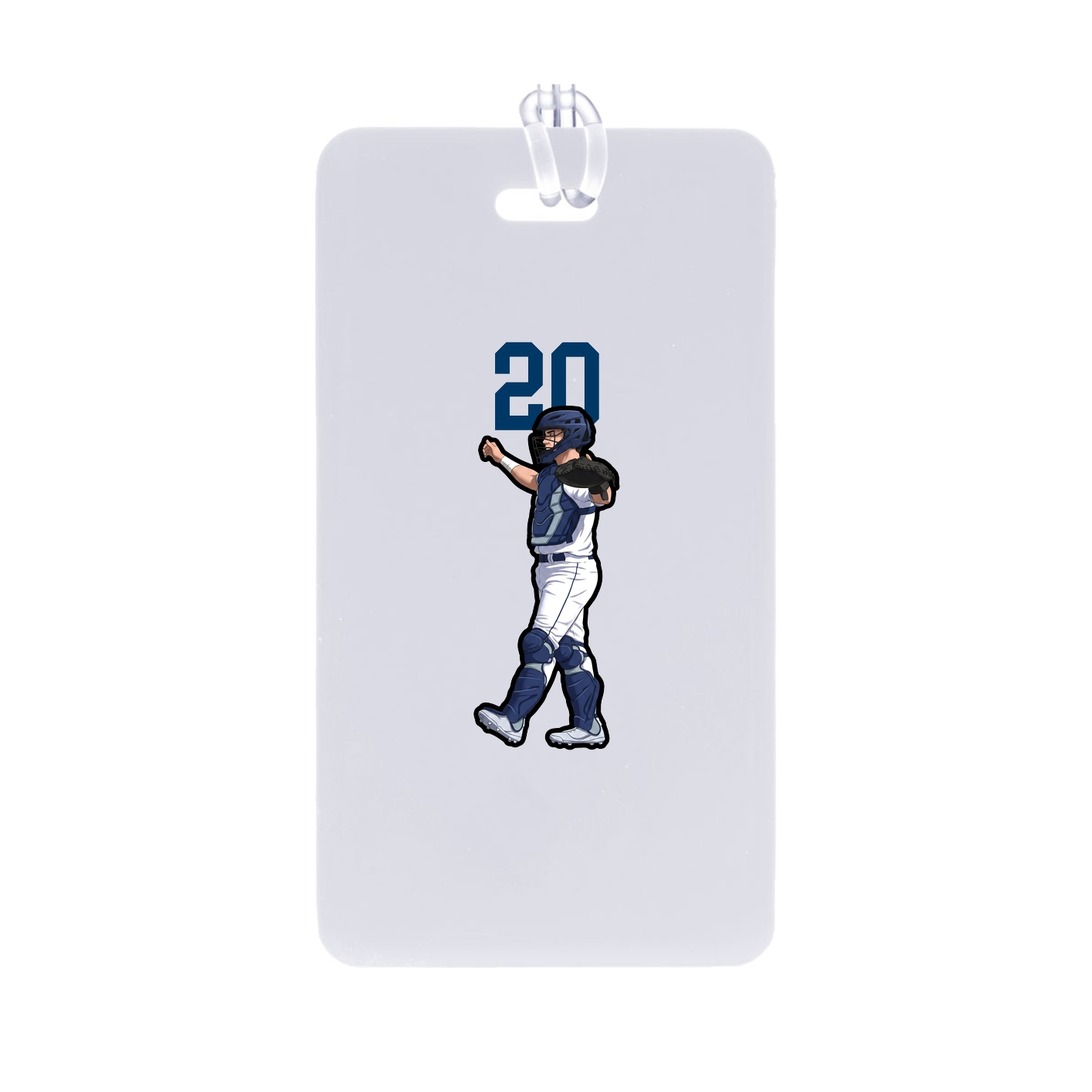 Bag Tag — Number Top in Classic