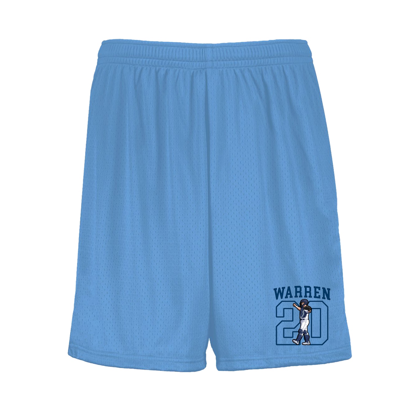Shorts — Shirsey in Light Blue