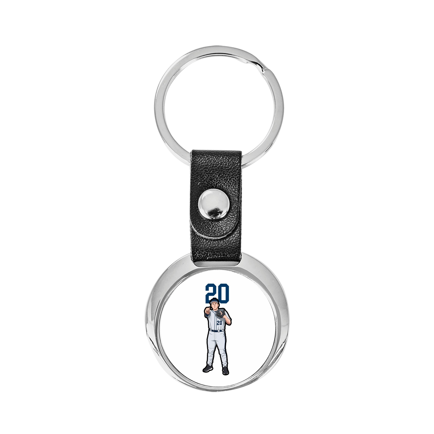 Key Chain — Number Top in Classic