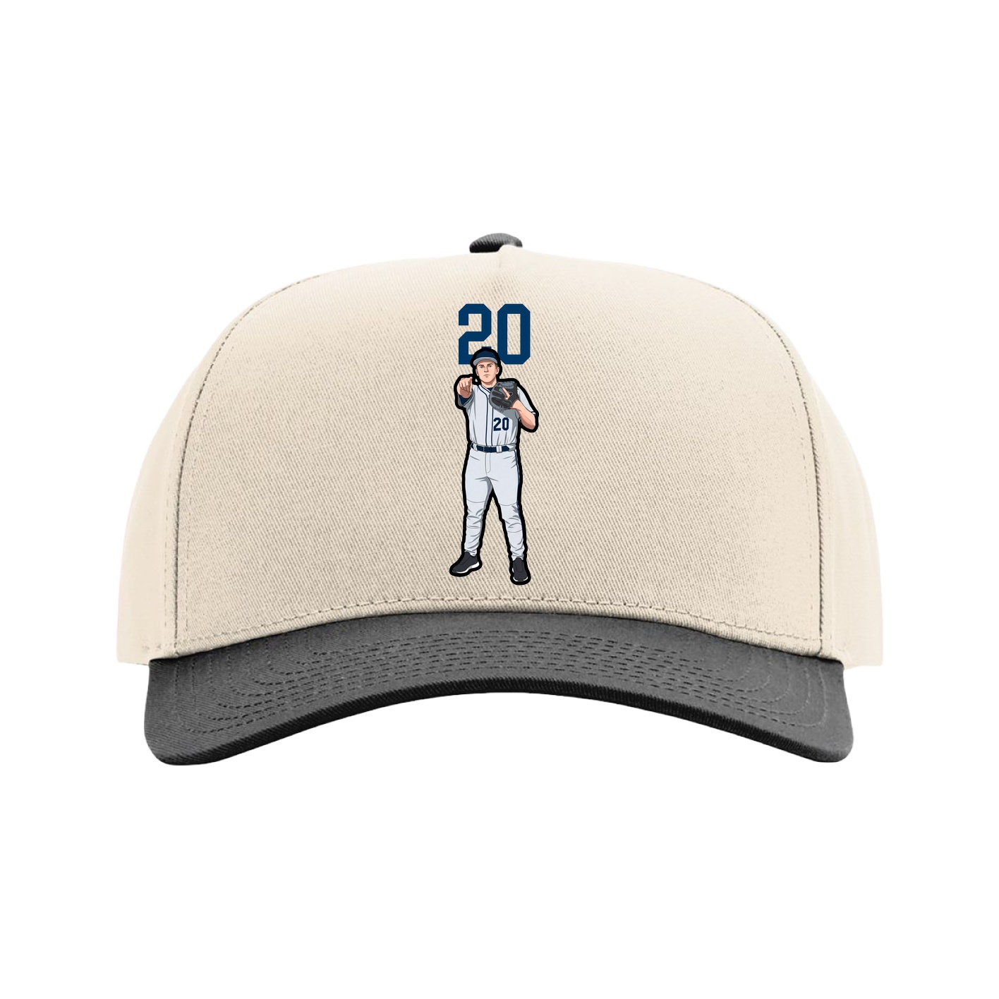 Full Fabric Five-Panel Champ Cap