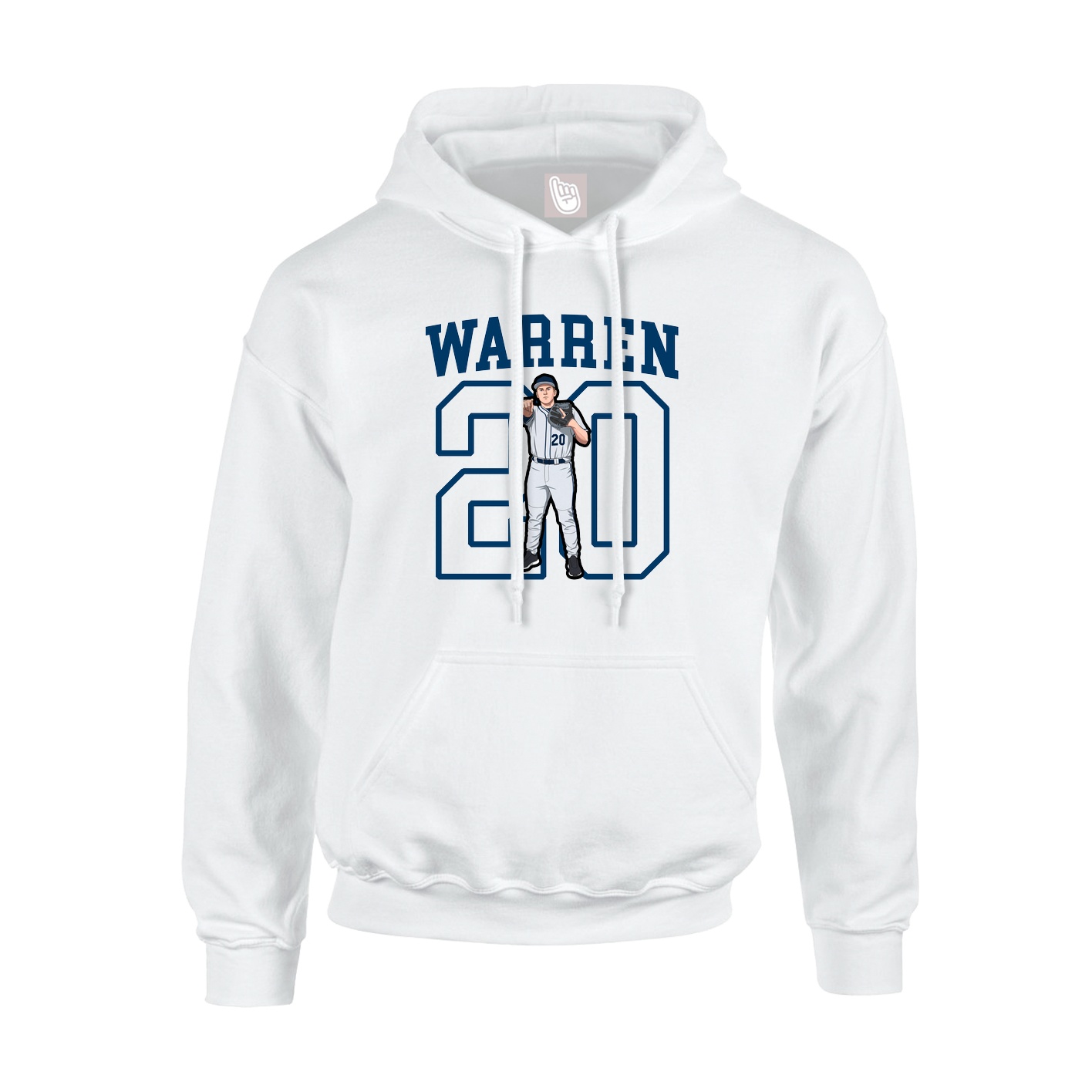Youth Hoodie — Shirsey in White