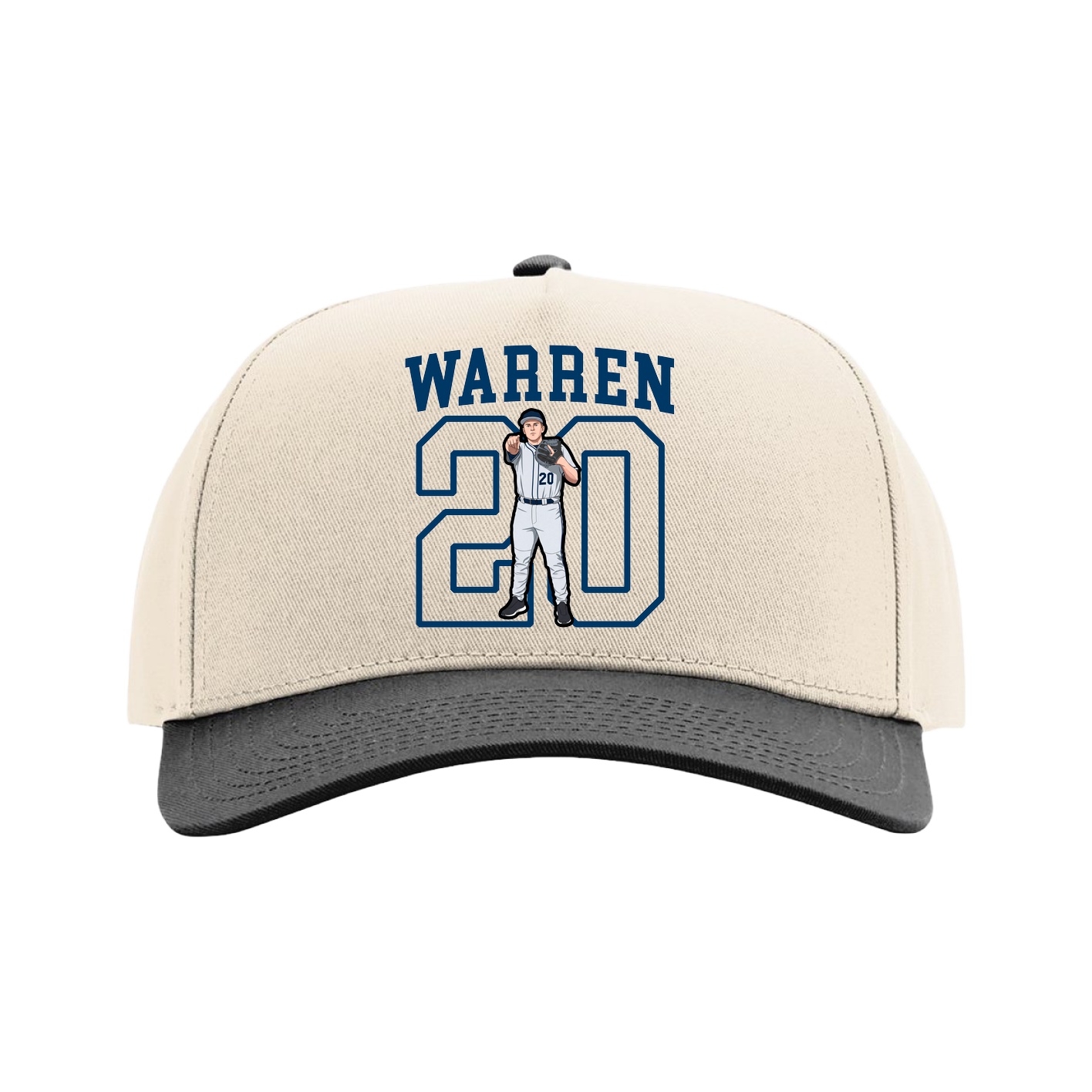Full Fabric Five-Panel Champ Cap