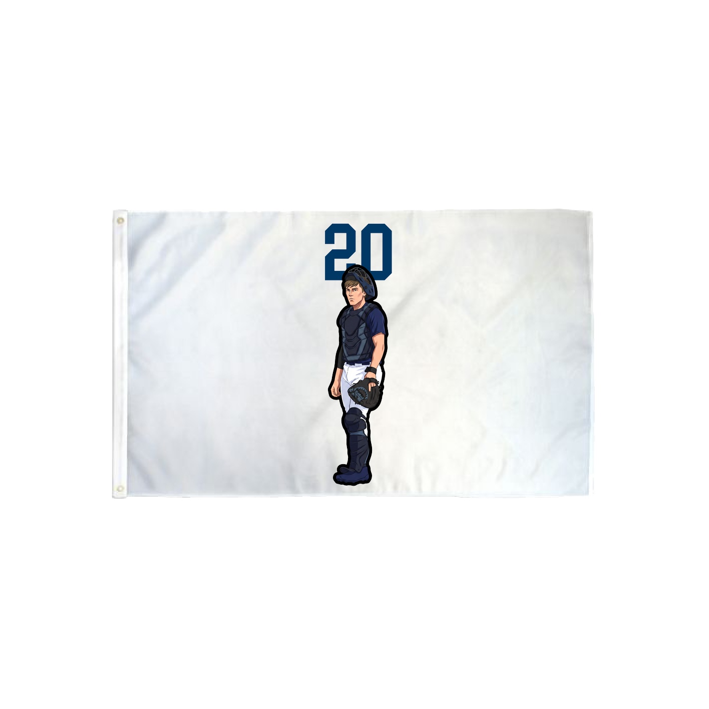 3x5 Flag — Number Top in Classic