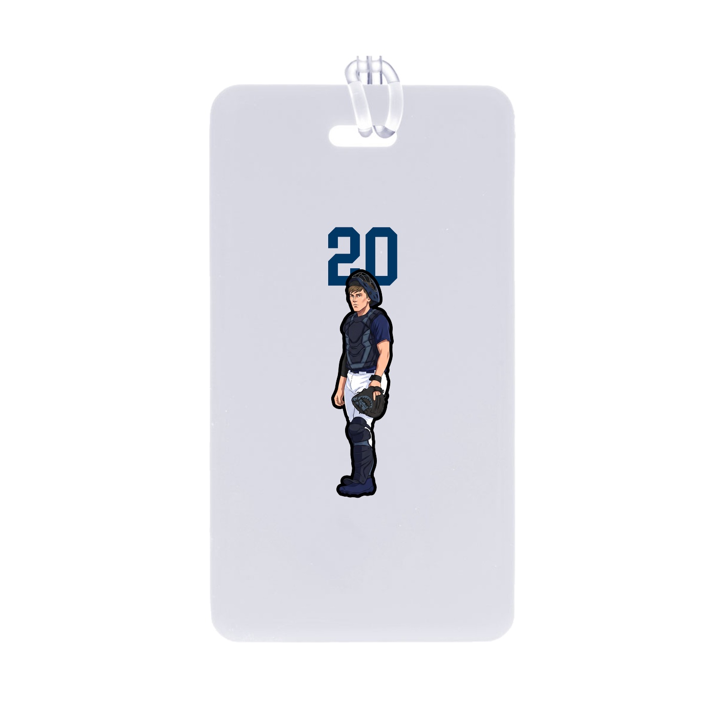 Bag Tag — Number Top in Classic