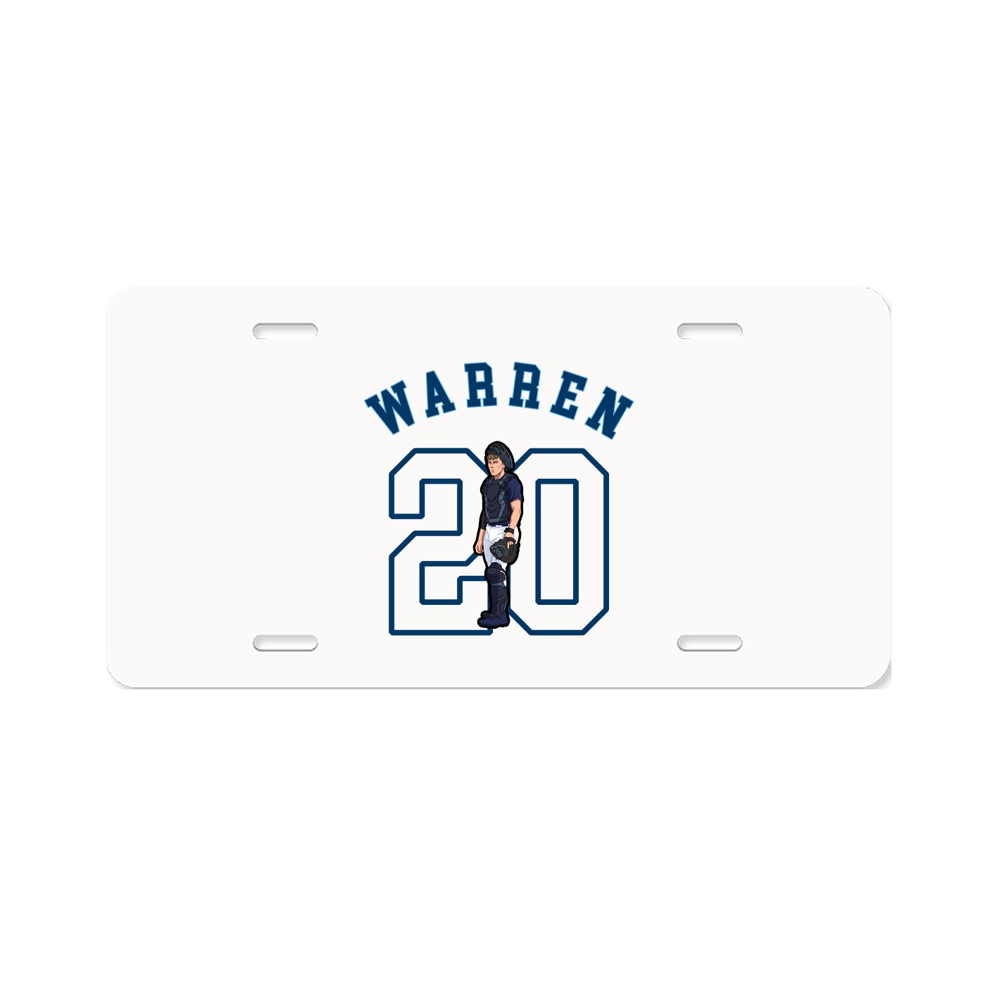 License Plate — Shirsey Arch in Classic