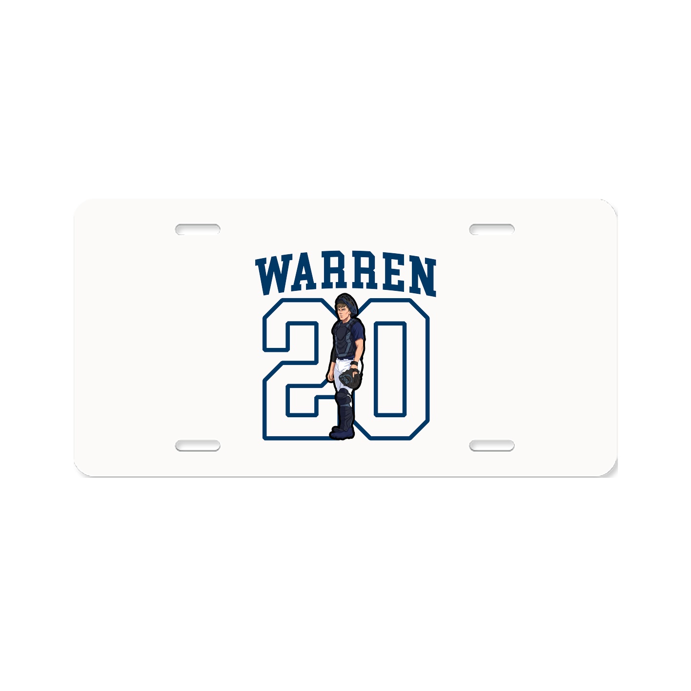 Aluminum License Plate