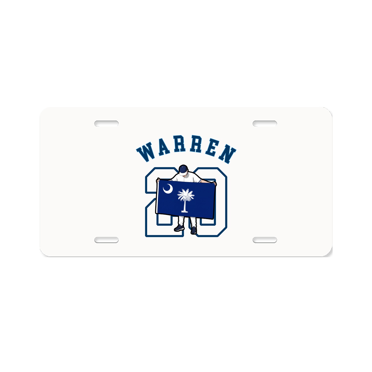 License Plate — Shirsey Arch in Classic