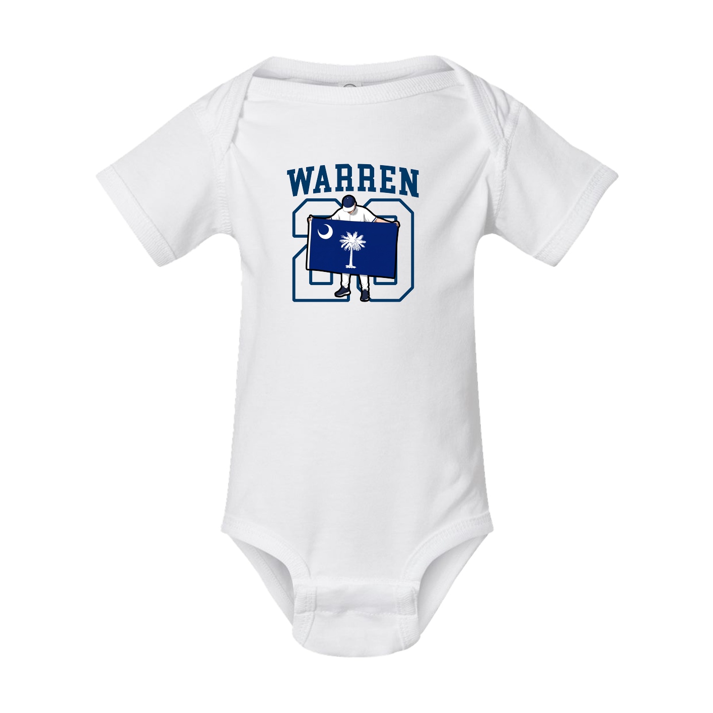 Baby Onesie — Shirsey in White