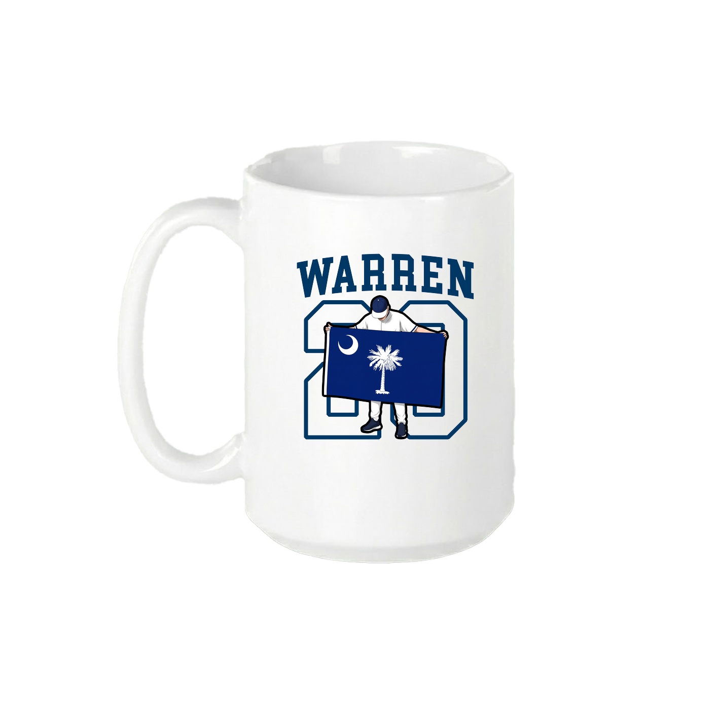 15oz Coffee Mug — Shirsey in White