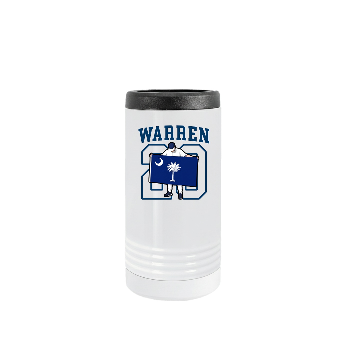 Slim Beverage Holder — Shirsey in White