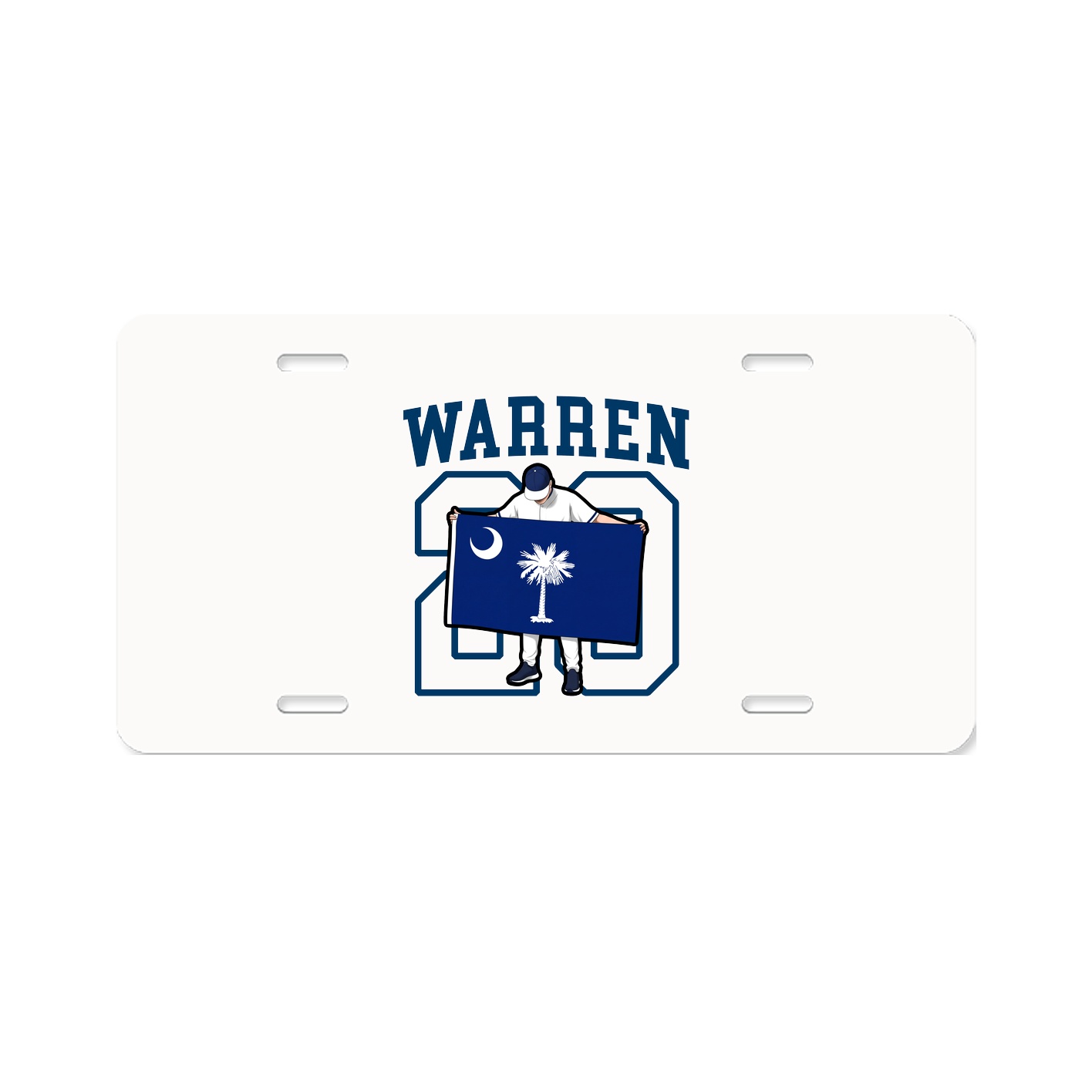 Aluminum License Plate