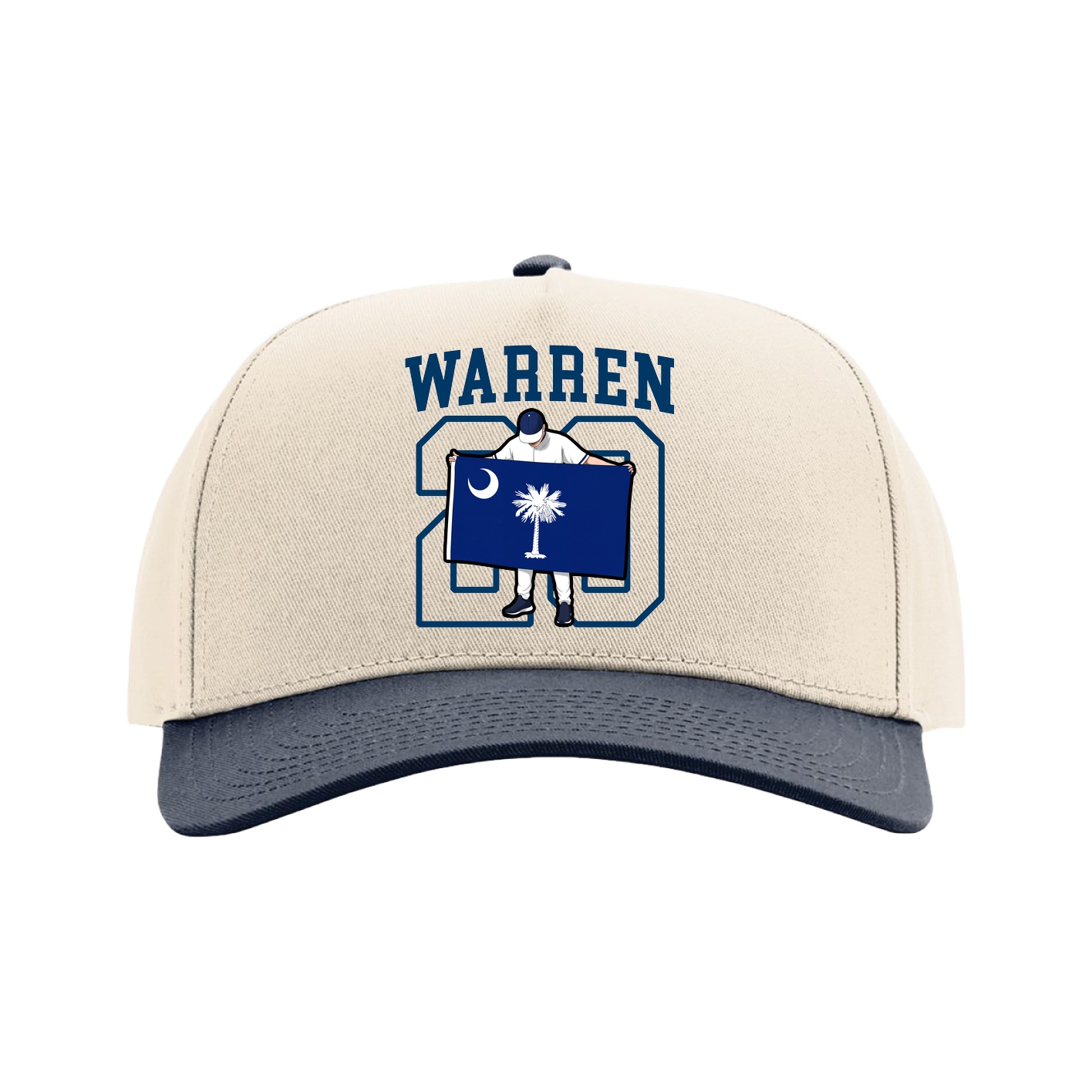 Full Fabric Five-Panel Champ Cap