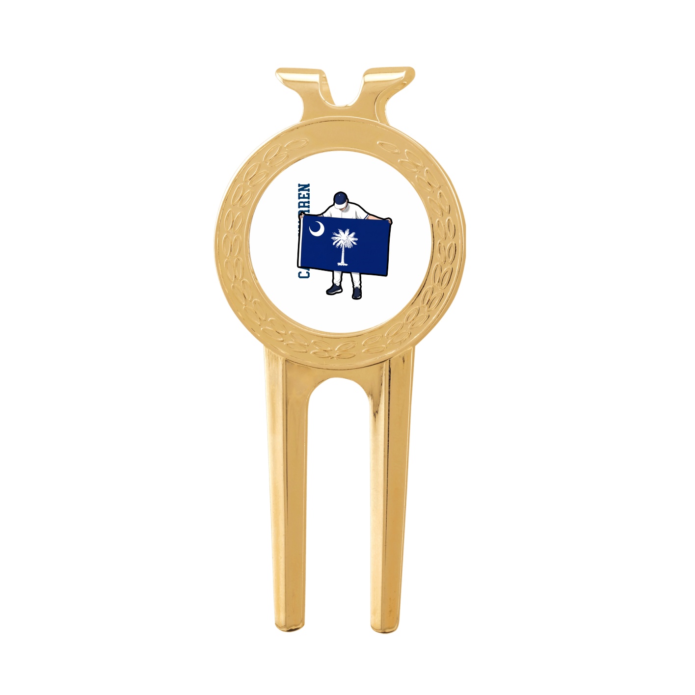 Divot Tool with Ball Marker — Name Vertical in Classic