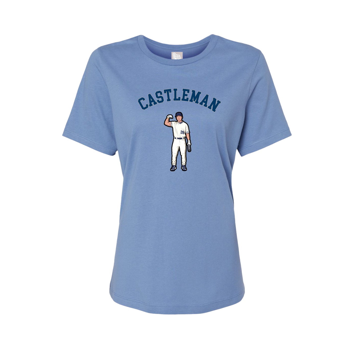 Womens Tee — Shirsey Arch in Powder Blue