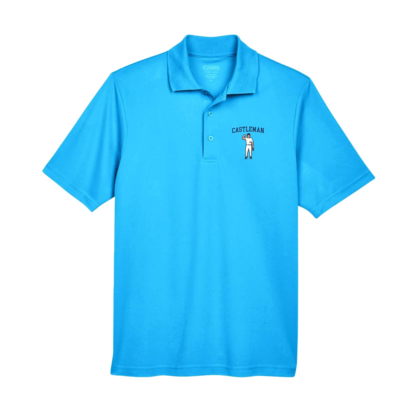 Performance Polo — Shirsey in Light Blue