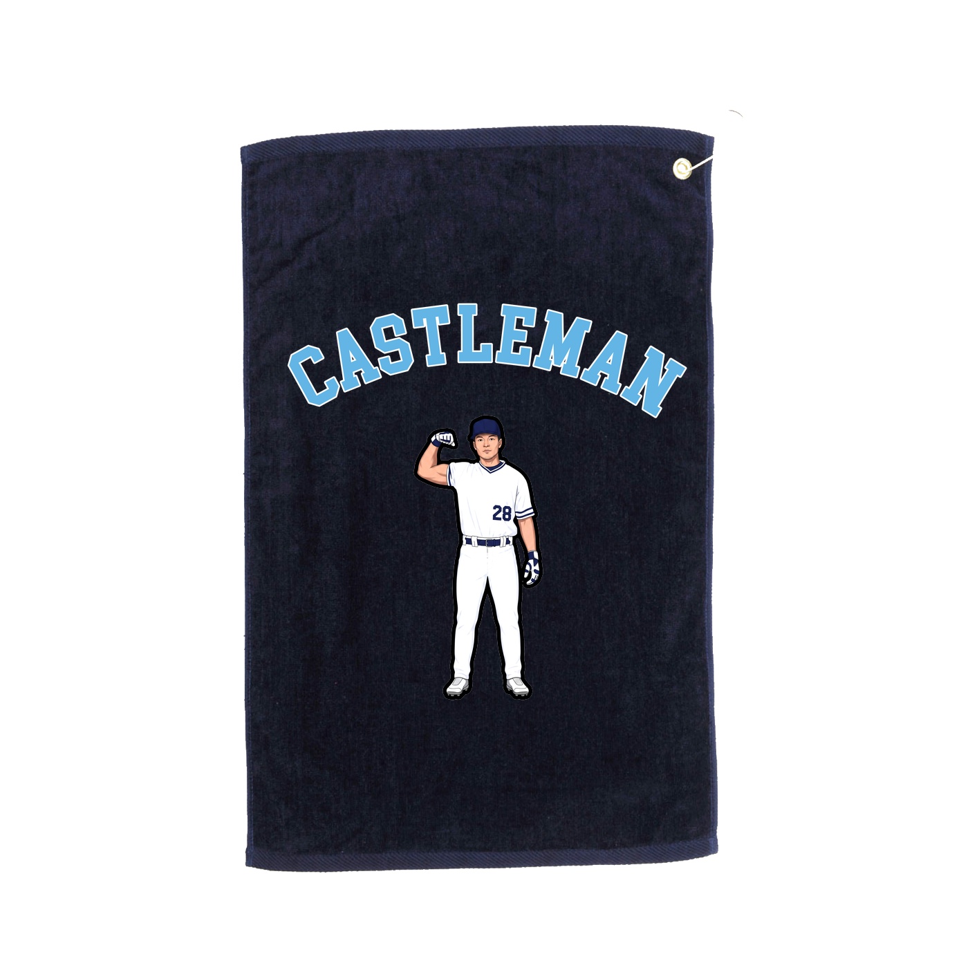 Golf Towel — Shirsey Arch in Navy