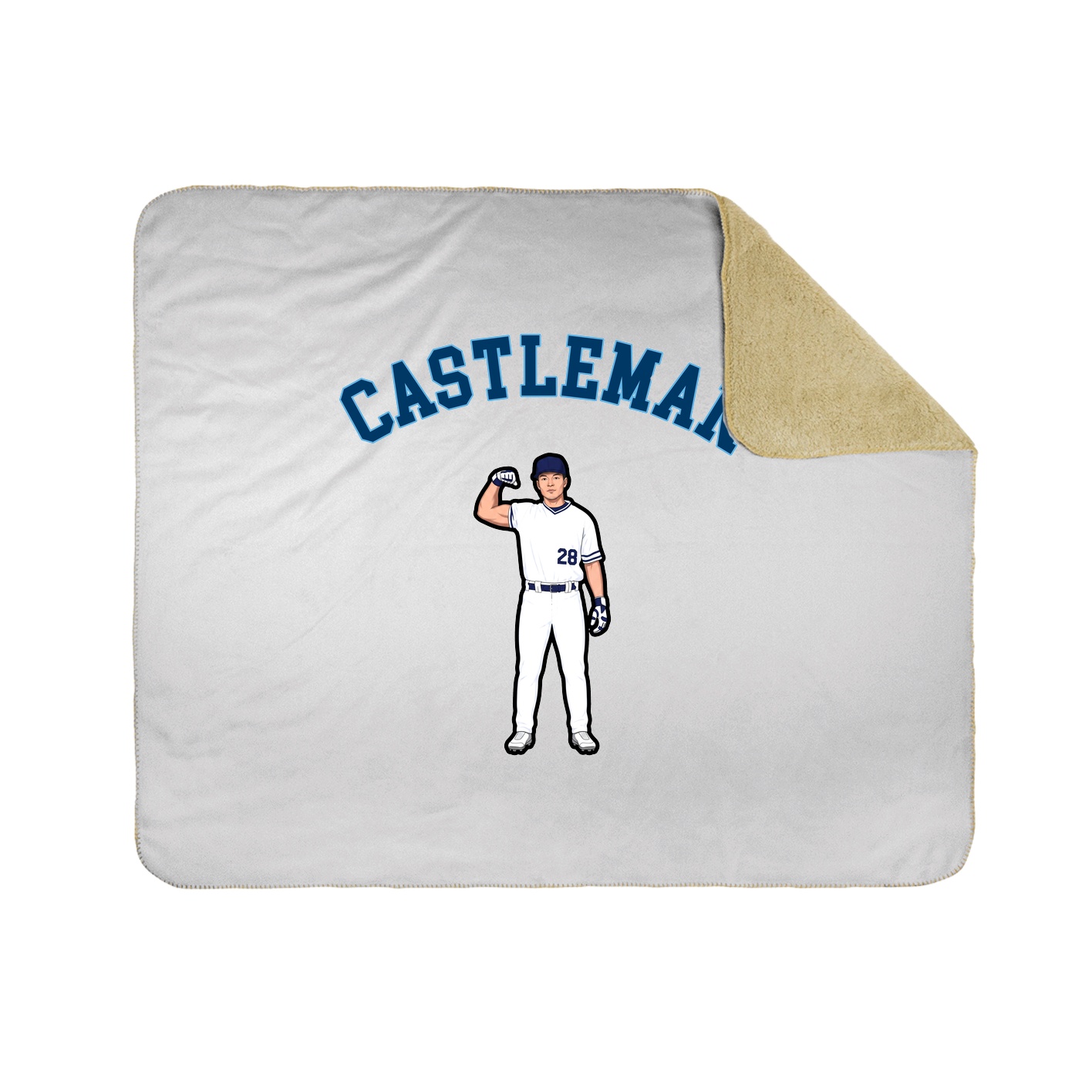 Throw Blanket — Shirsey Arch in White