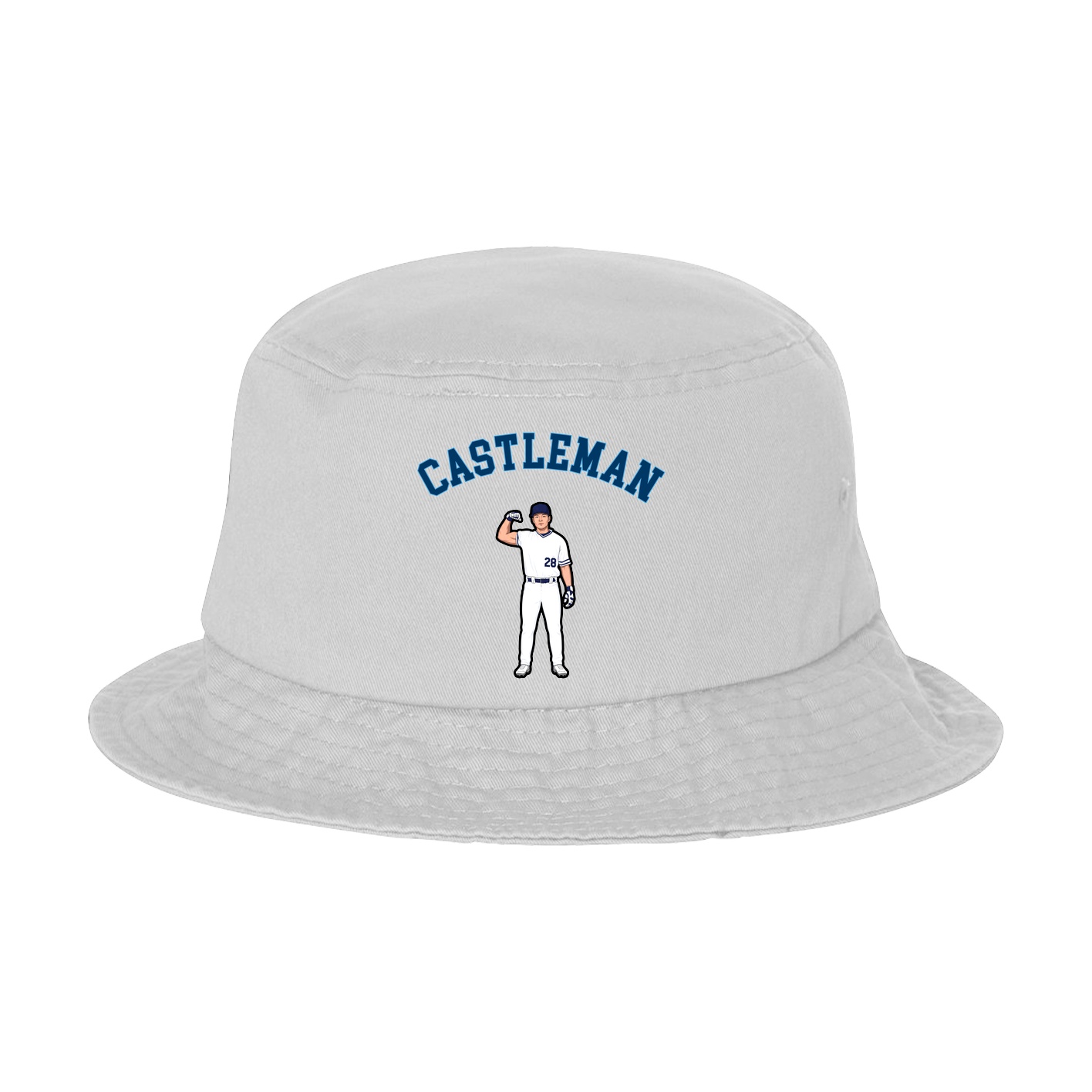 Bucket Cap — Shirsey Arch in White