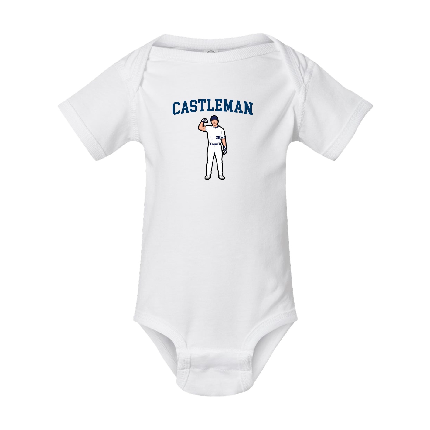 Baby Onesie — Shirsey in White
