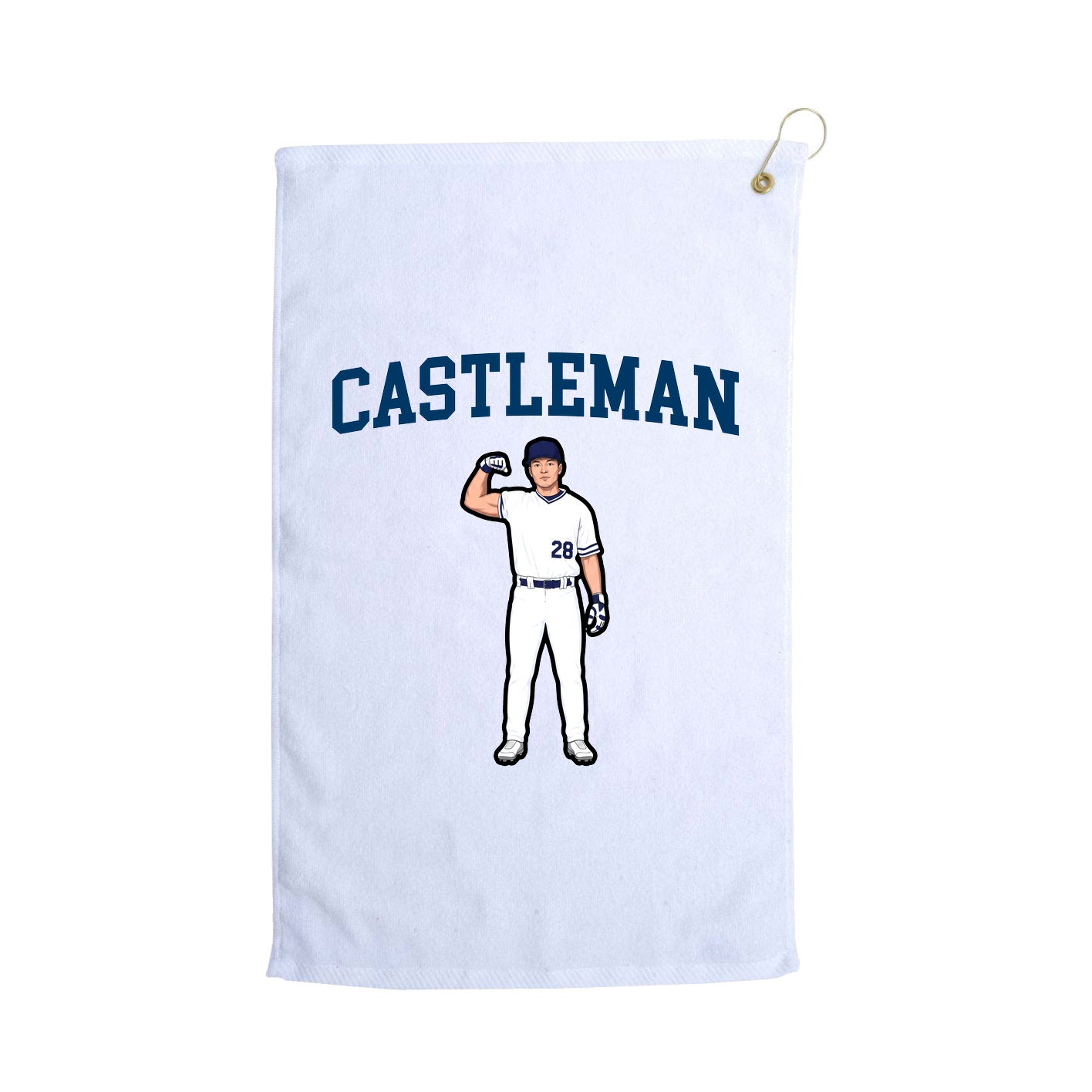 Golf Towel — Shirsey in White