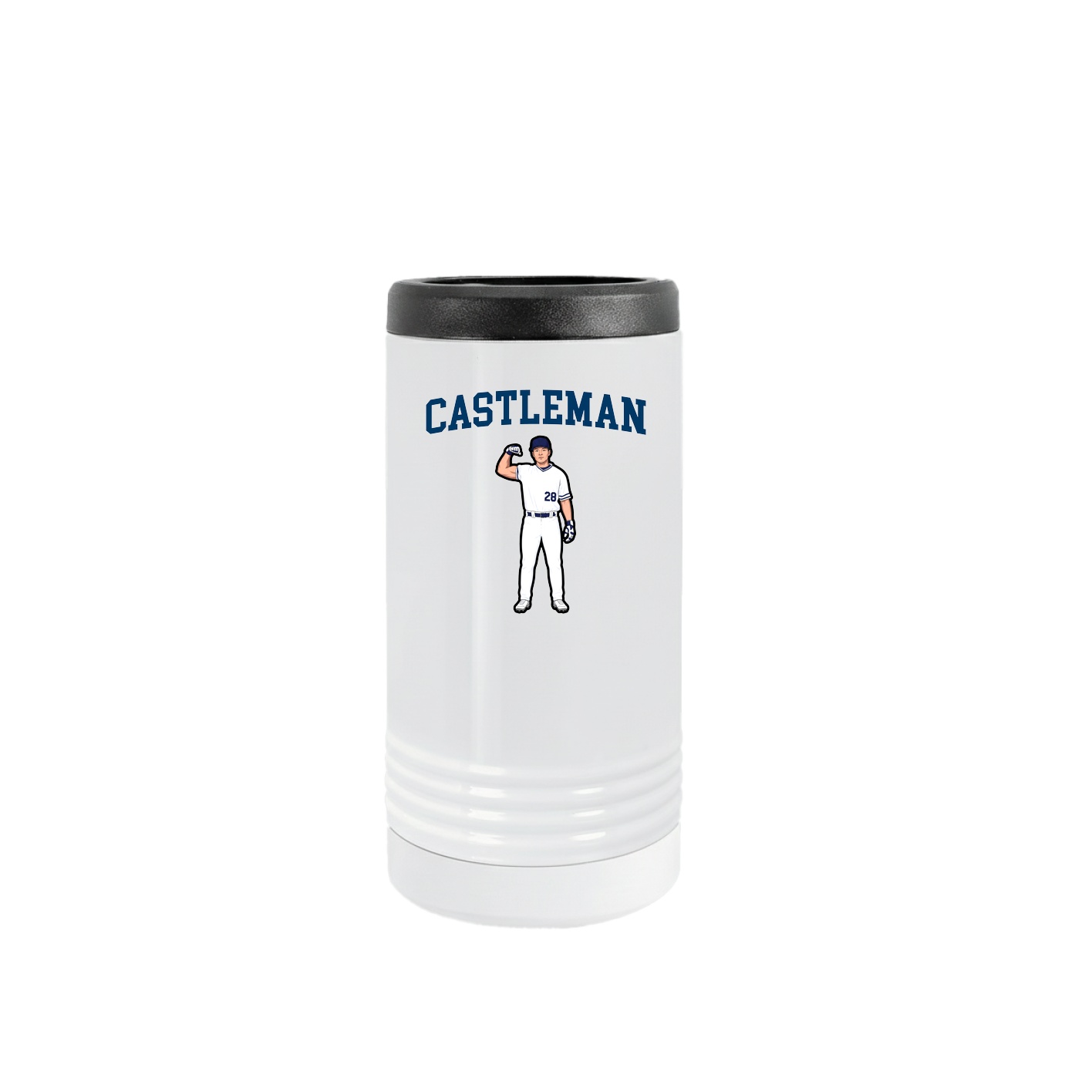 Slim Beverage Holder — Shirsey in White