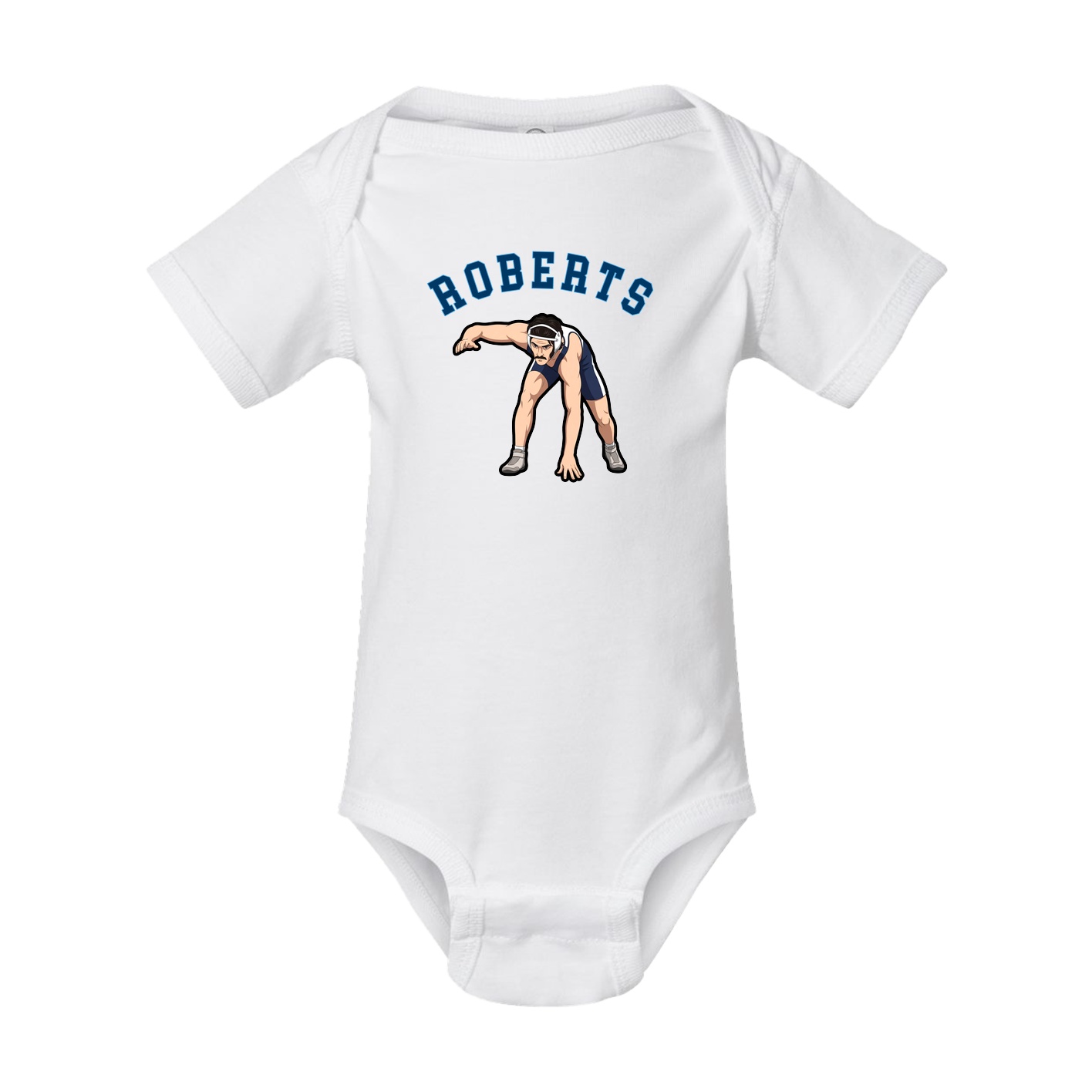 Baby Onesie — Shirsey Arch in White