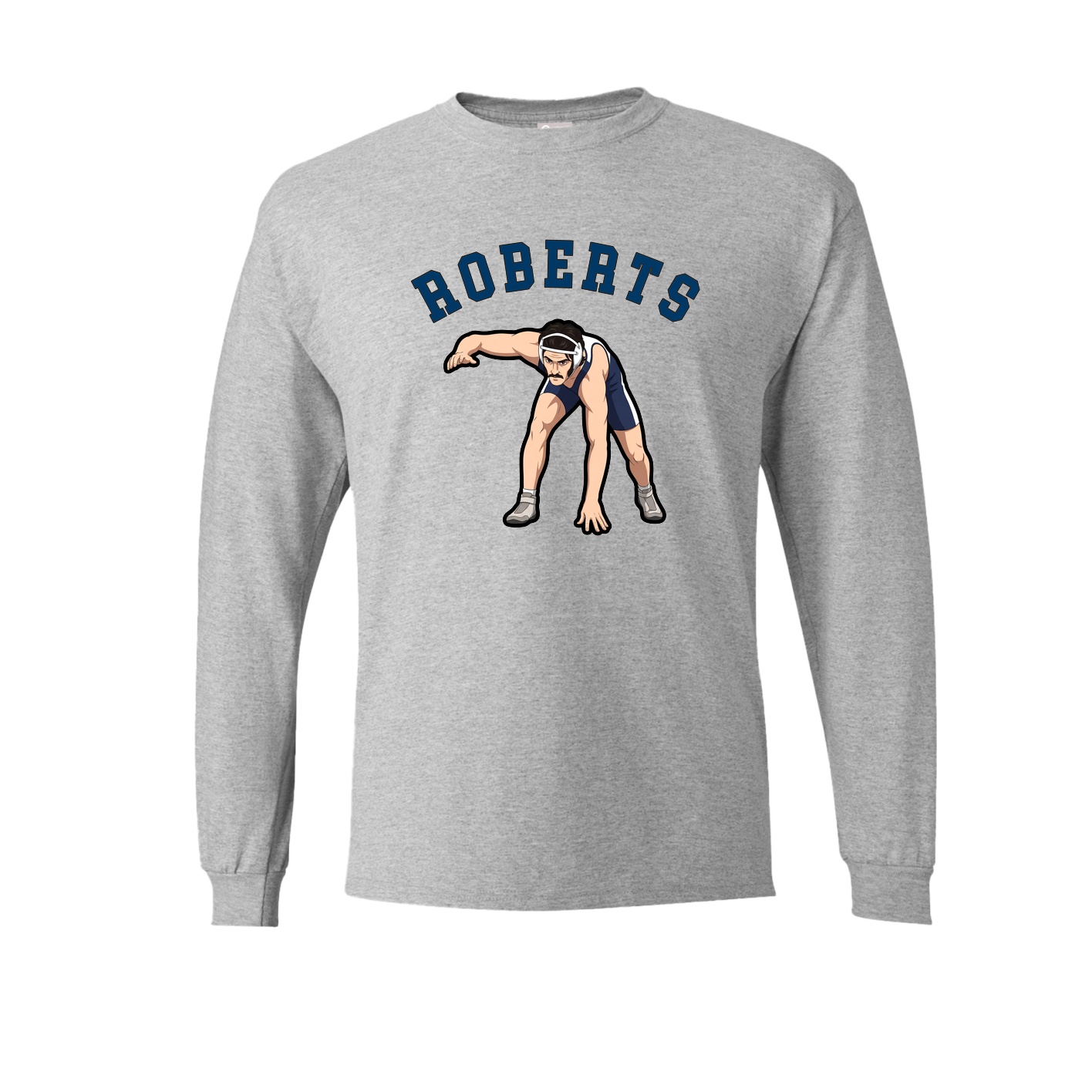 Long Sleeve Tee — Shirsey Arch in Grey