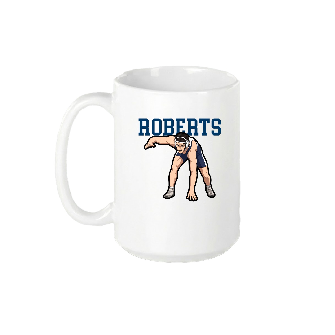 15oz Coffee Mug — Shirsey in White