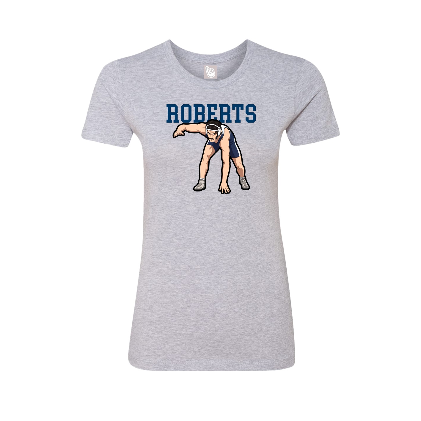 Fitted Women's Tee — Shirsey in Grey