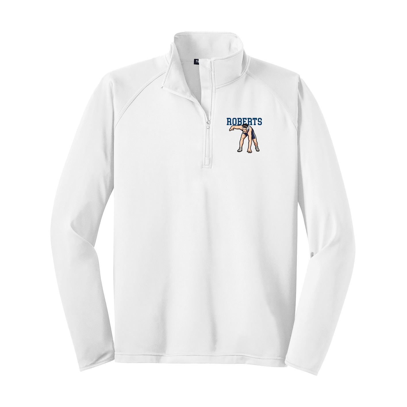 Q-Zip Pullover — Shirsey in White