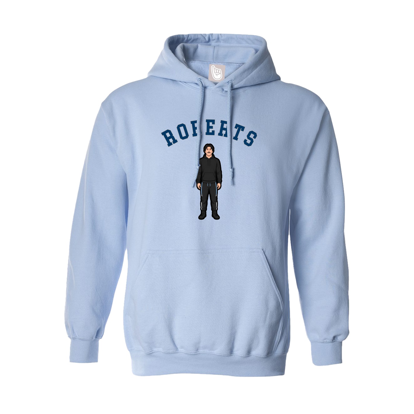 Hoodie — Shirsey Arch in Light Blue