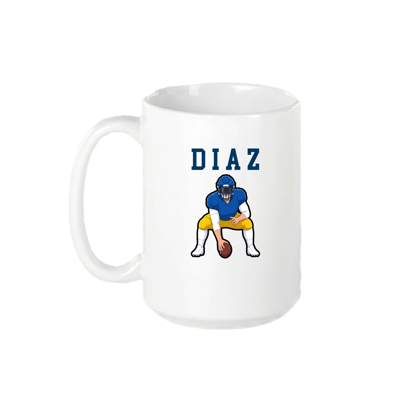 15oz Coffee Mug — Shirsey in White
