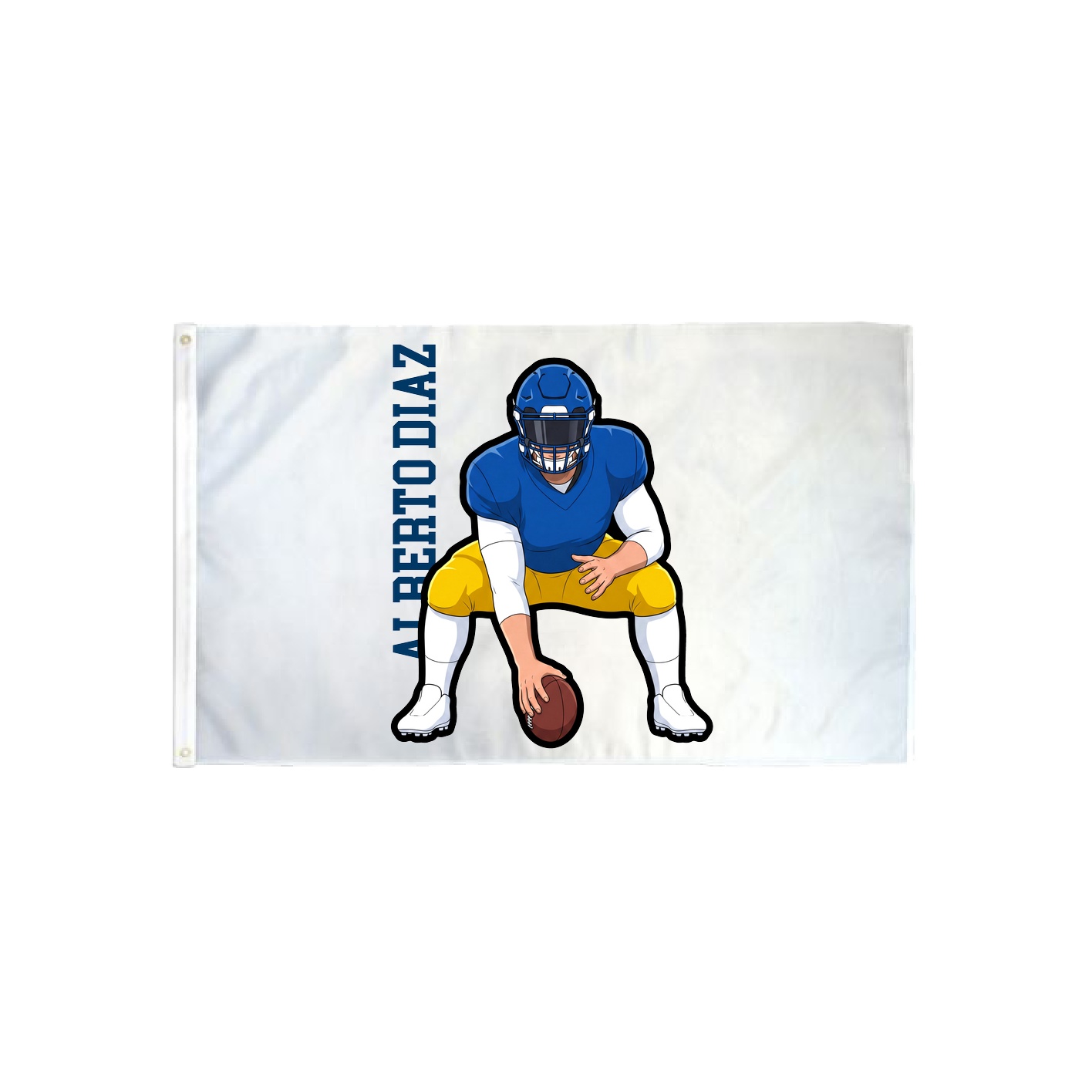 3x5 Flag — Name Vertical in Classic