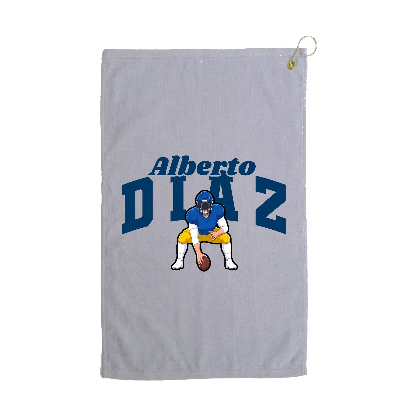 Golf Towel — Signature Arch in Grey