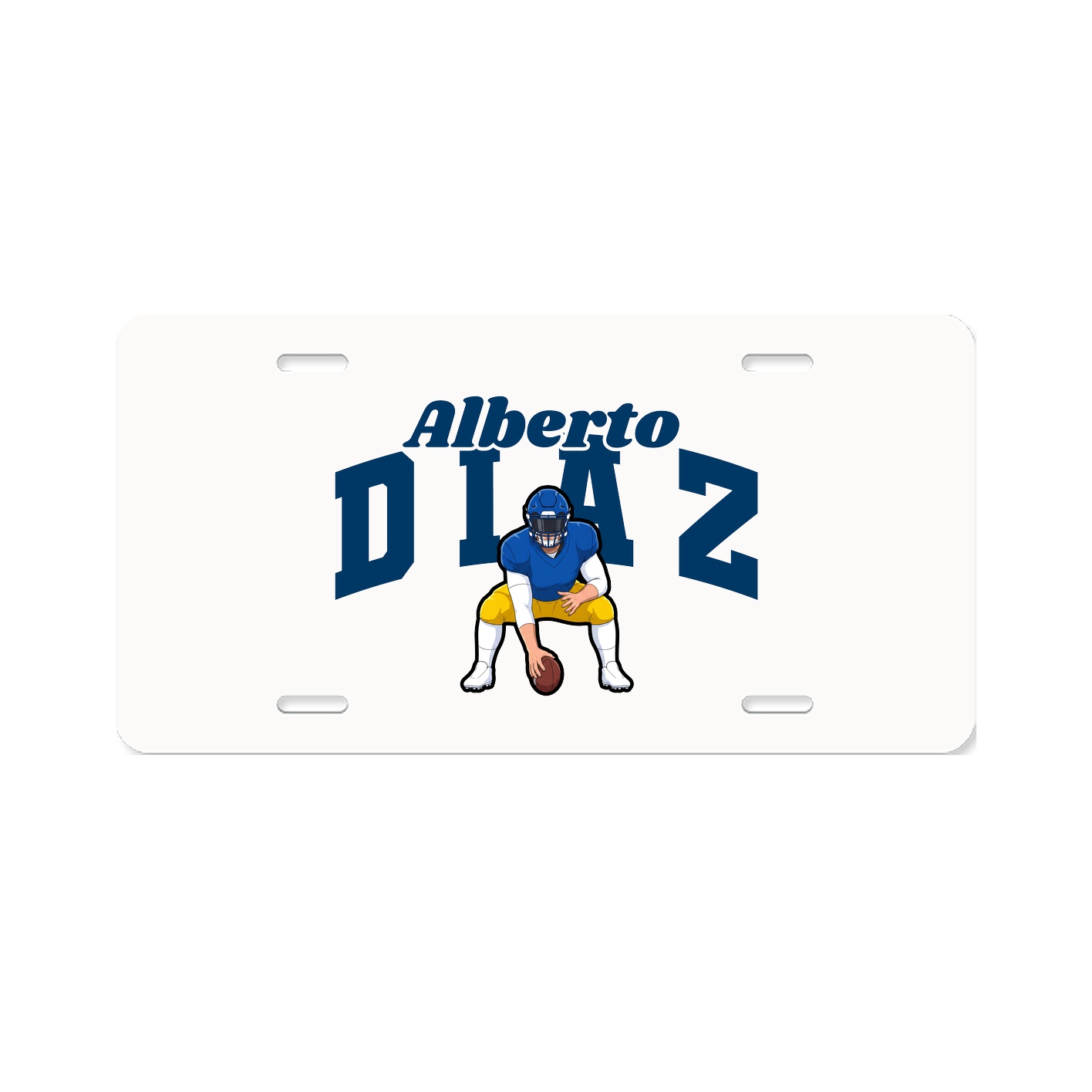 License Plate — Signature Arch in Classic