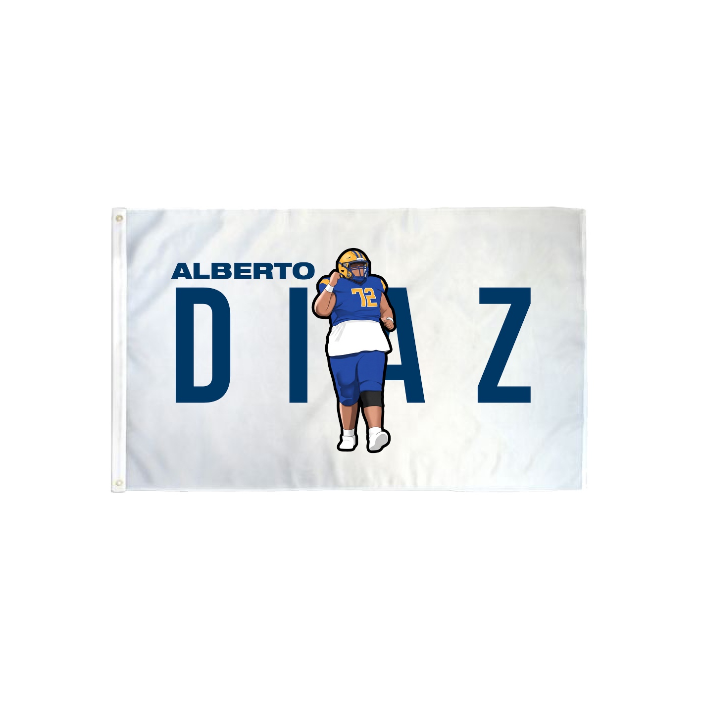 3x5 Flag — Player Name in Classic