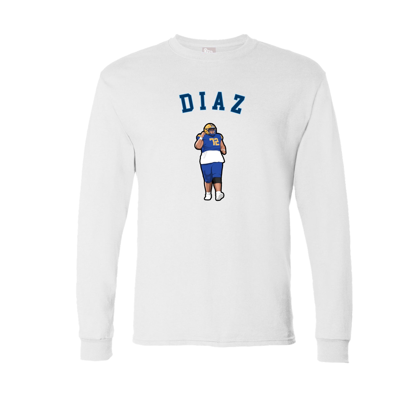 Long Sleeve Tee — Shirsey Arch in White