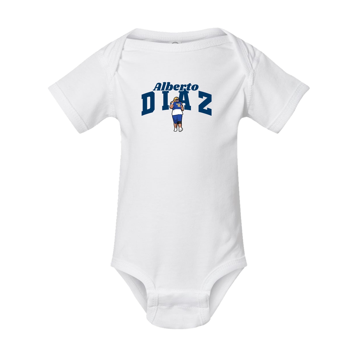 Baby Onesie — Signature Arch in White